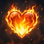 Fire Heart Emoji