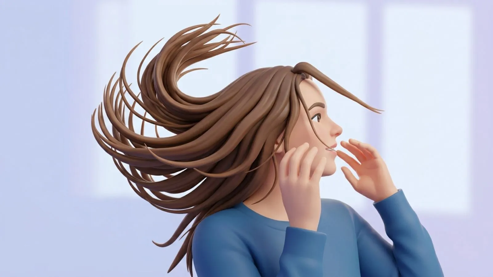 Hair Flip Emoji
