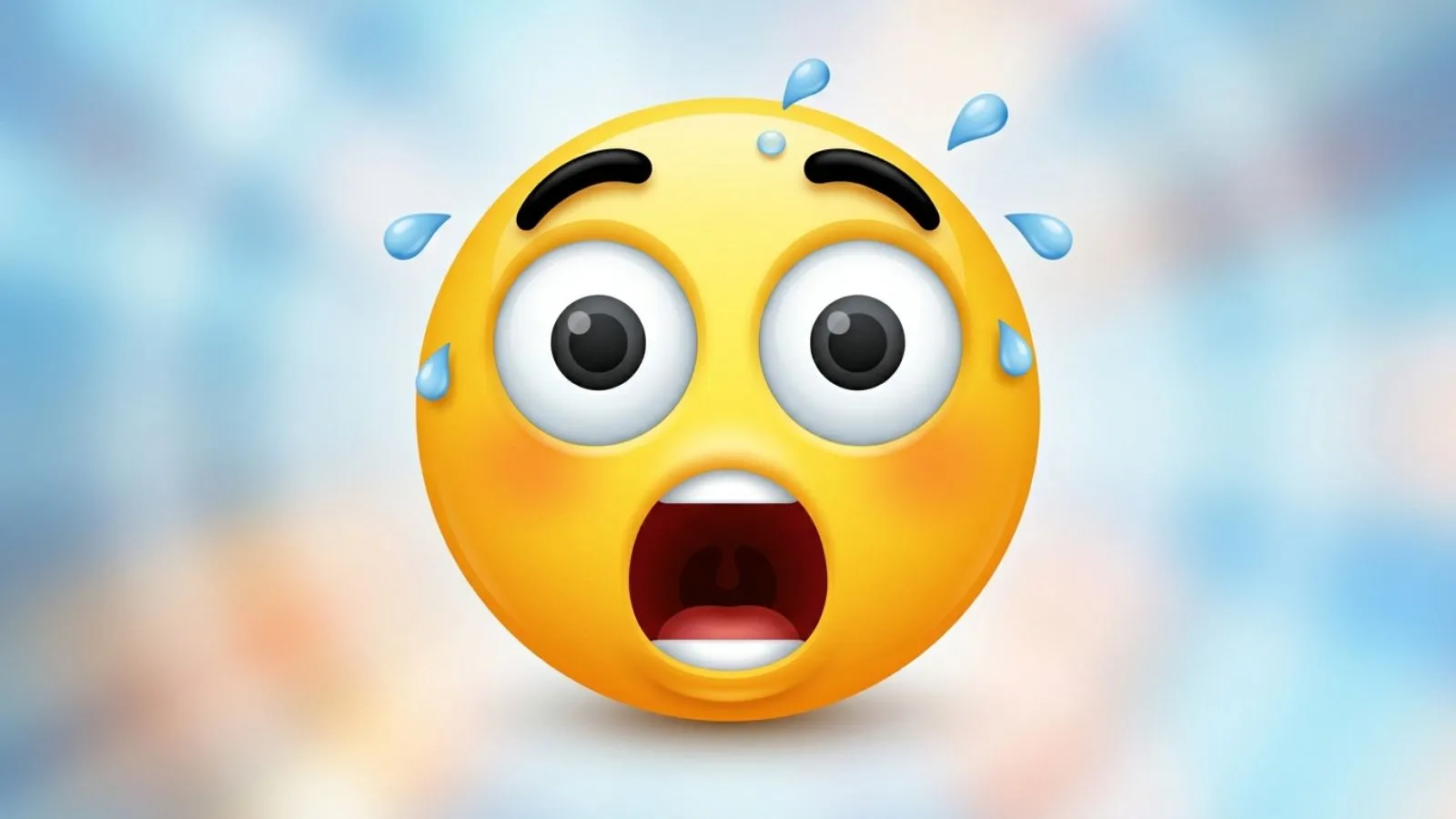 Shocked Emoji Face
